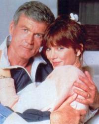 Don Murray et Victoria Principal
   (de Dallas)